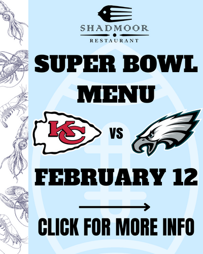 Clickable promo for our Super Bowl Menu.